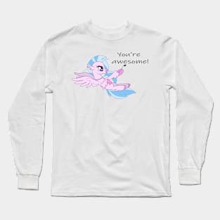 Silverstream says you're awesome Long Sleeve T-Shirt